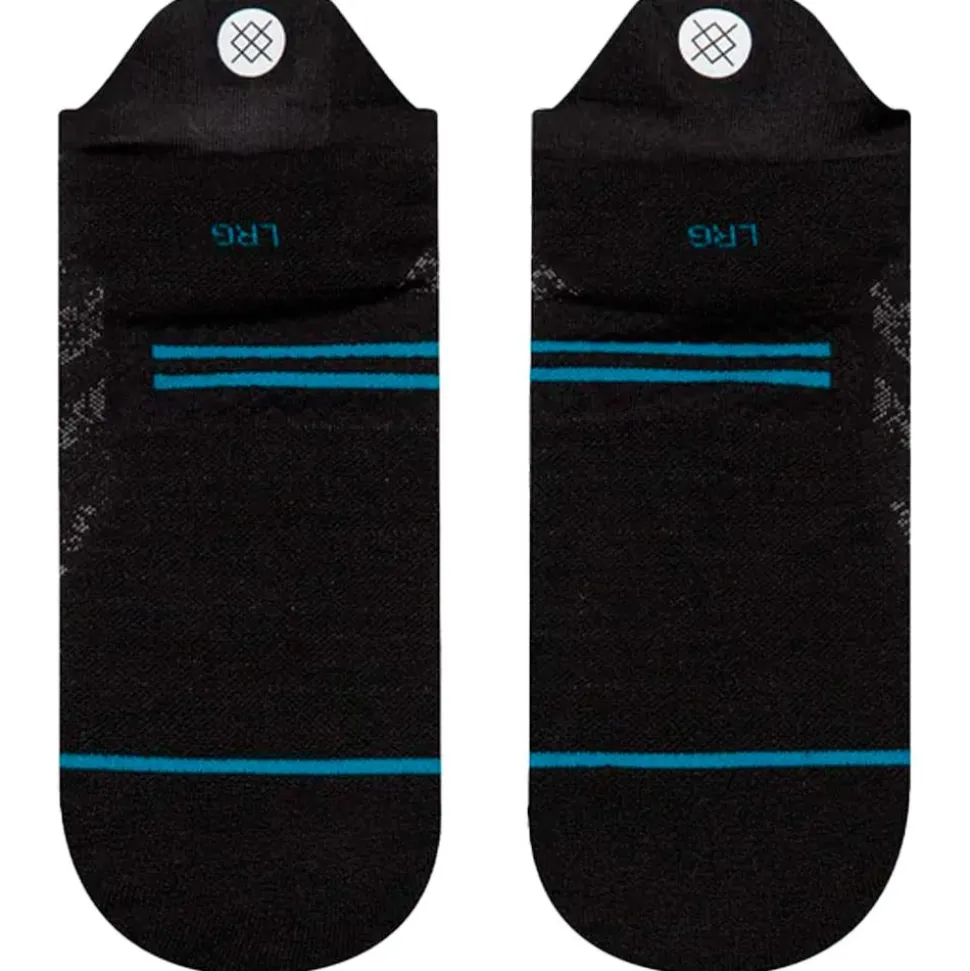 Calze Stance Perf Run Tab Light Cushion Sock Black