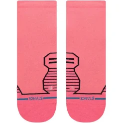 Calze Stance Perf Run Womens Quarter Ultralight Cushion Sock Variegated Pink