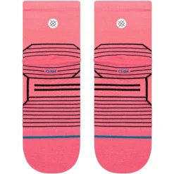 Calze Stance Perf Run Womens Quarter Ultralight Cushion Sock Variegated Pink