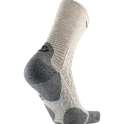 Calze Therm-Ic Outdoor Light Linen Crew Light Grey Charcoal