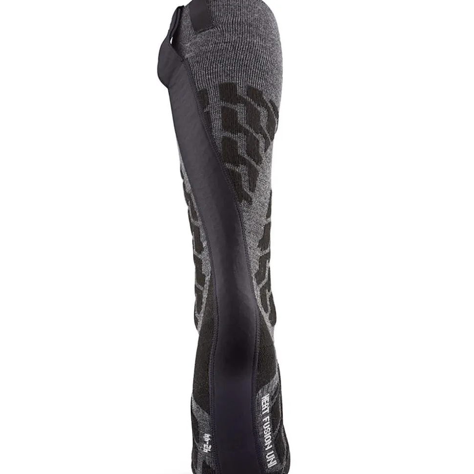 Calze Therm-Ic Powersock Set Heat Fusion Uni + S-Pack 1200 Black Grey
