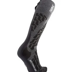 Calze Therm-Ic Powersock Set Heat Fusion Uni + S-Pack 1200 Black Grey