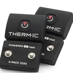 Calze Therm-Ic Powersock Set Heat Fusion Uni + S-Pack 1200 Black Grey