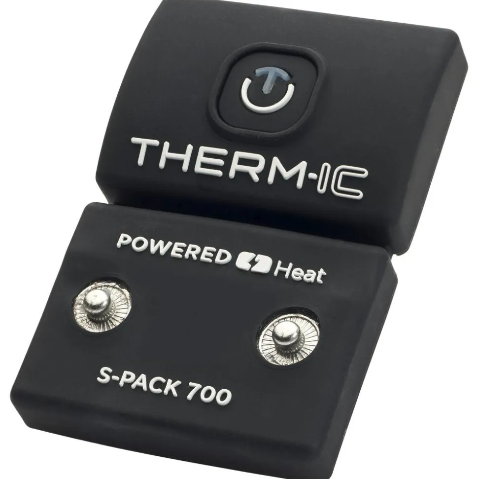 Calze Therm-Ic Powersock Set Heat Fusion Uni + S-Pack 700 Black Grey