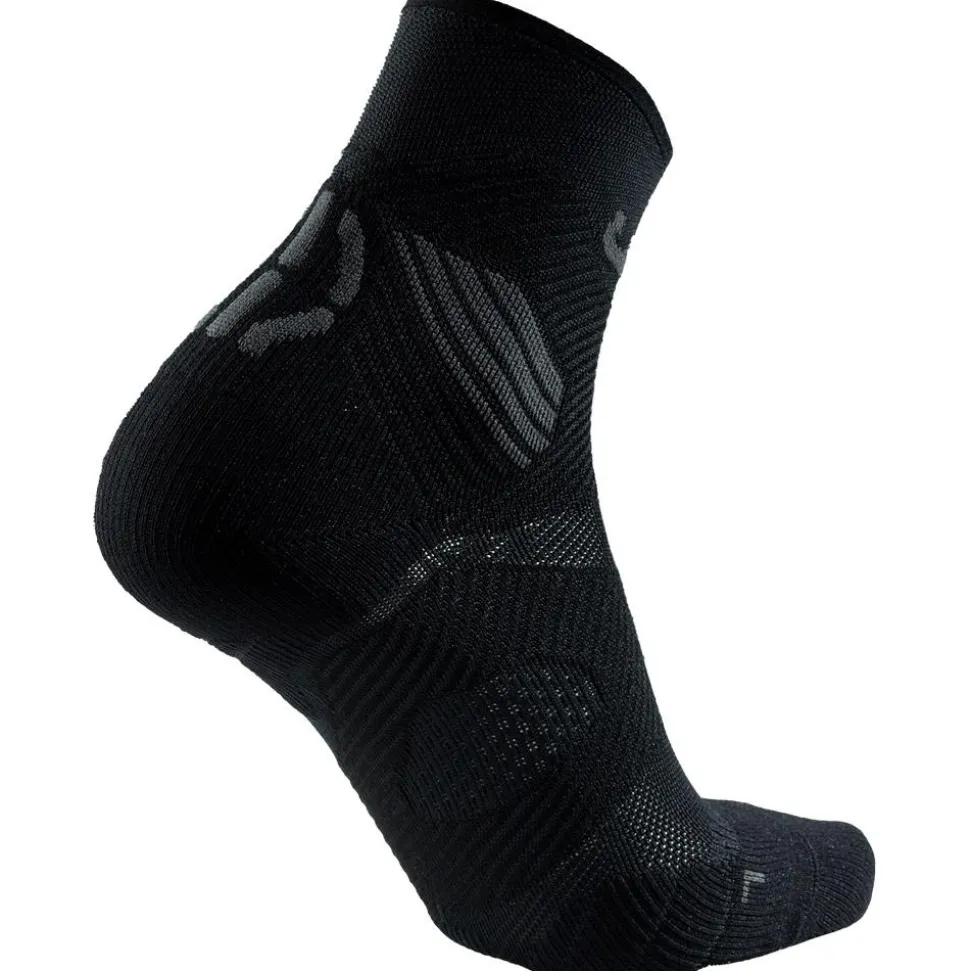 Calze Uyn Man Run Trail One Black Grey