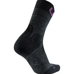 Calze Uyn Woman Trekking One All Season Mid Black Purple