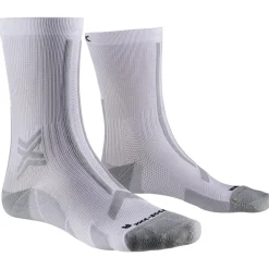 Calze X Socks Trail Run Discover Crew Arctic White Pearl Grey