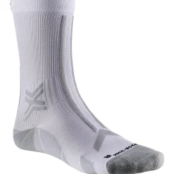 Calze X Socks Trail Run Discover Crew Arctic White Pearl Grey