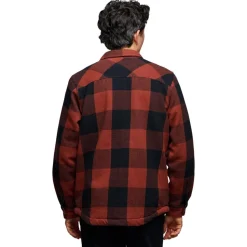 Camicia Black Diamond M Project Lined Flannel Red Black
