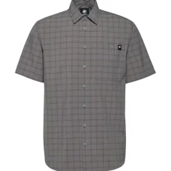 Camicia da trekking Mammut Lenni Shirt M Steel Black