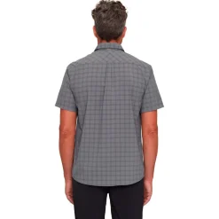 Camicia da trekking Mammut Lenni Shirt M Steel Black