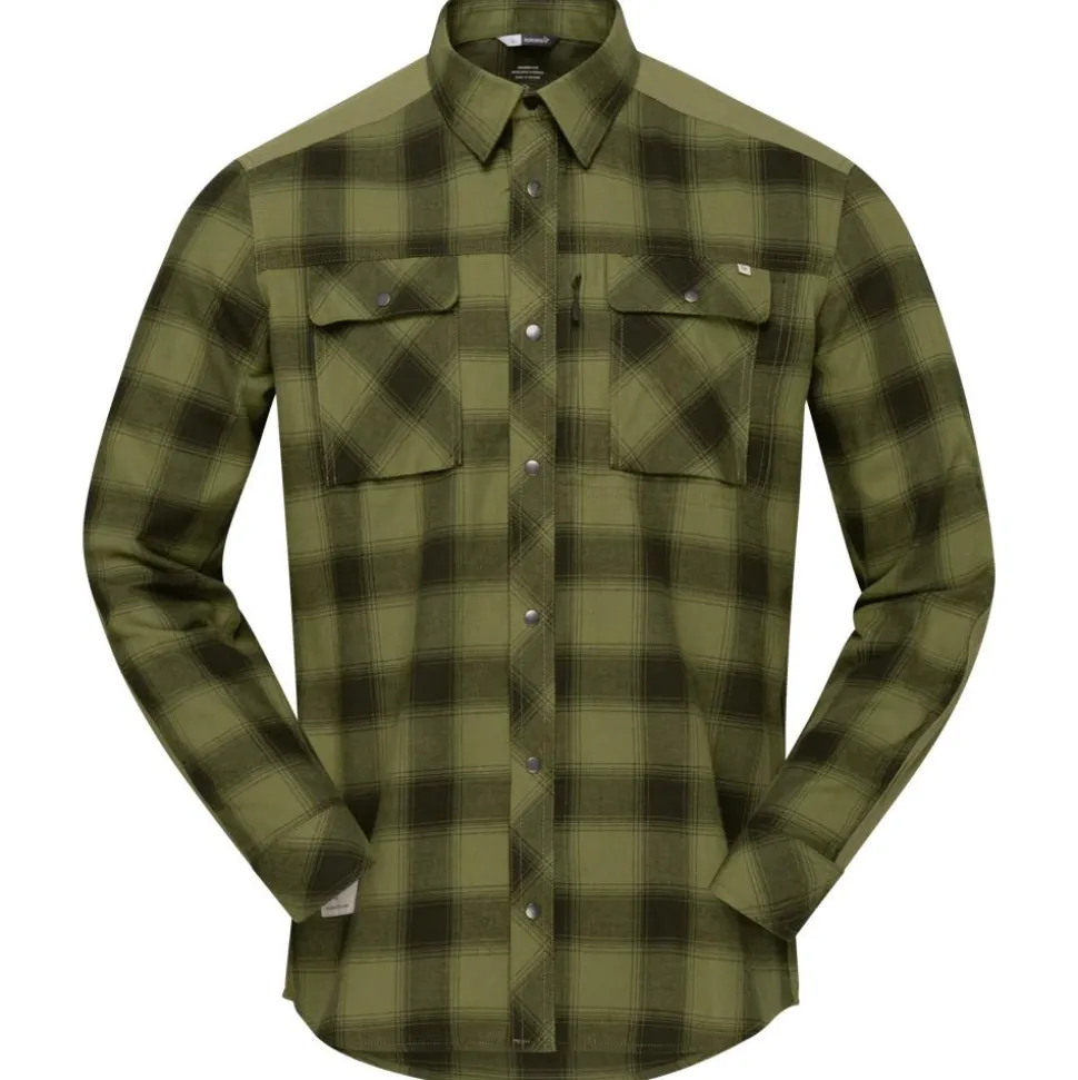 Camicia da trekking Norrona Femund Flannel Rosin