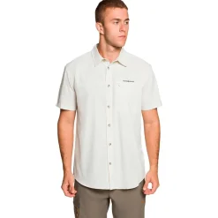 Camicia da trekking Trangoworld Esera DF White Onyx