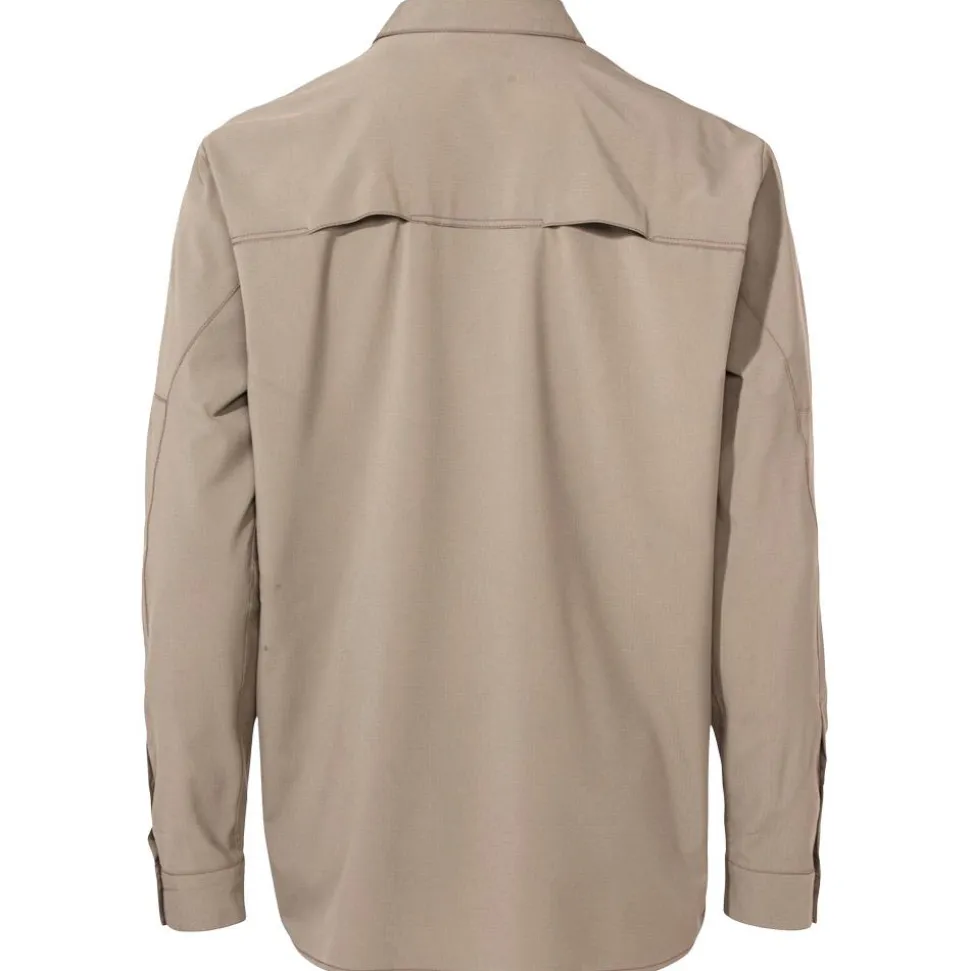 Camicia da trekking Vaude Men's Rosemoor L/S Shirt II Linen Uni