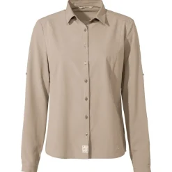 Camicia da trekking Vaude Women's Rosemoor Long Sleeve Shirt IV Linen