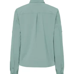 Camicia da trekking Vaude Women's Rosemoor Long Sleeve Shirt IV Dusty Fern