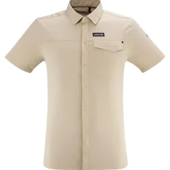 Camicia Lafuma Skim Plain Shirt Short Sleeve M Straw