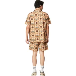 Camicia Picture Leewarm Shirt Tiki Print