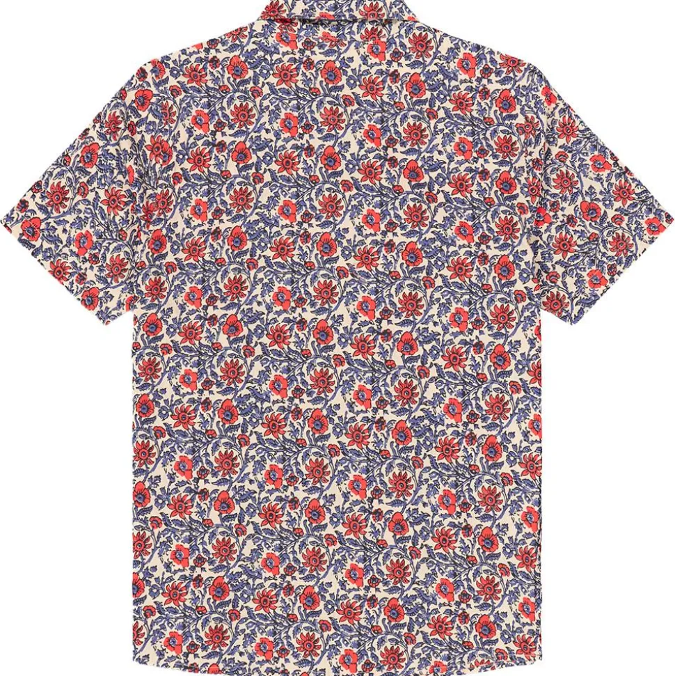 Camicia Picture Mataikona Short Sleeve Shirt Aster Print