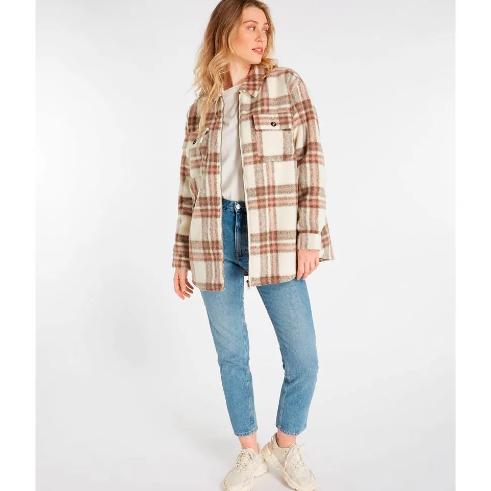 Camicia Protest Nxgredoak Longsleeve Espressobrown