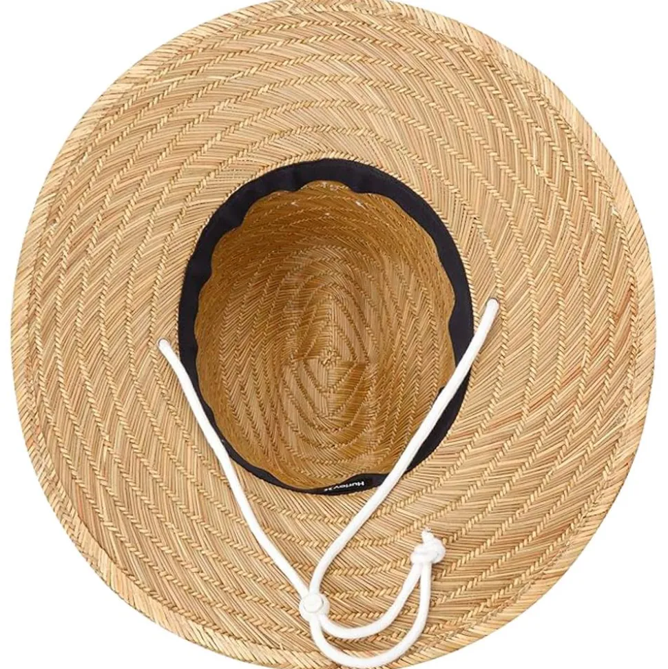 Cap Hurley Women Diamond Straw Hat Khaki