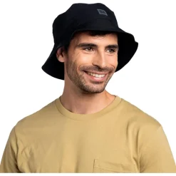 Cappelli da pescatore Buff Adventure Bucket Hat Solid Black