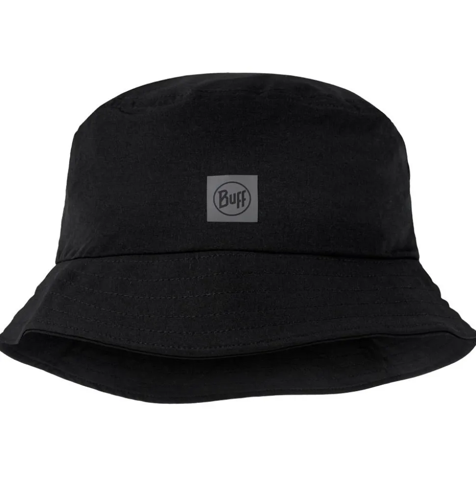 Cappelli da pescatore Buff Adventure Bucket Hat Solid Black