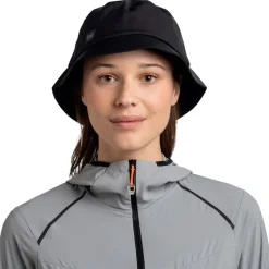 Cappelli da pescatore Buff Rain Bucket Hat Solid Black