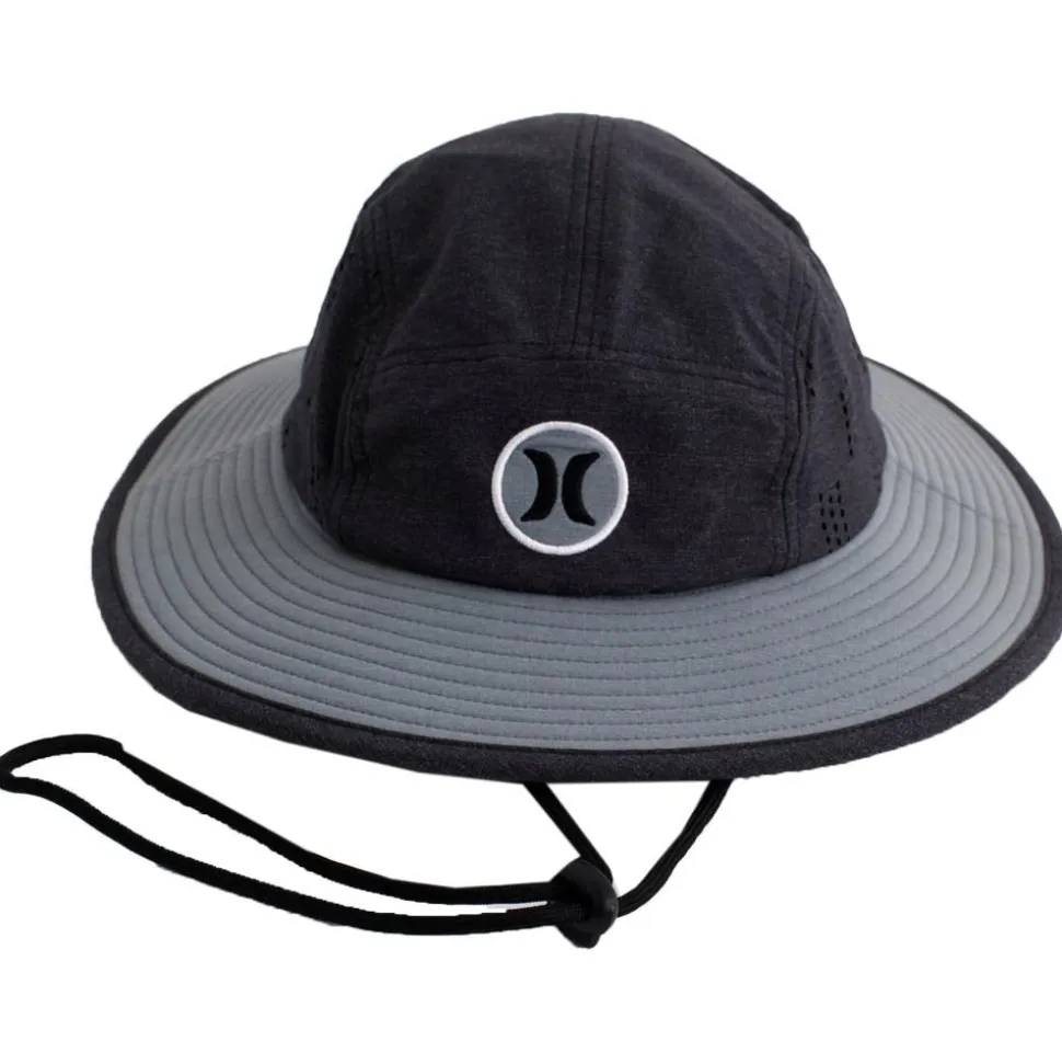 Cappelli da pescatore Hurley Phantom Shield Boonie Black