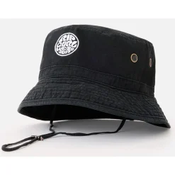 Cap Rip Curl Wetty Icon Bucket Hat Black