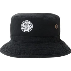 Cap Rip Curl Wetty Icon Bucket Hat Black