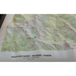 Carte 3D Deniveles Aiguilles-D'arves, Galibier & Thabor (Summer)