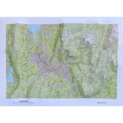 Carte 3D Deniveles Chambery