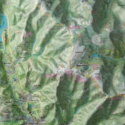 Carte 3D Deniveles Hautes Vosges Gérardmer