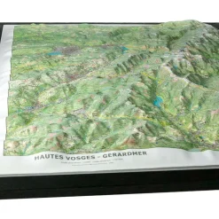 Carte 3D Deniveles Hautes Vosges Gérardmer