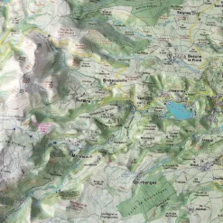Carte 3D Deniveles Massif Du Sancy (Été)