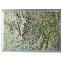 Carte 3D Deniveles Massif Du Sancy (Été)