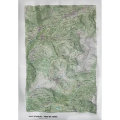 Carte 3D Deniveles Mont Bisanne & Mont De Vores (Summer)