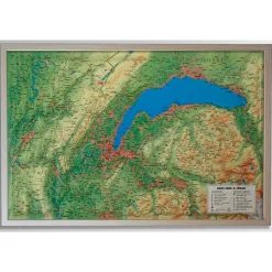 Carte 3D 3DMAP Jura & Léman