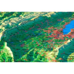 Carte 3D 3DMAP Jura & Léman
