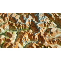Carte 3D 3DMAP Le Massif Des Ecrins