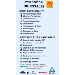 Carte 3D 3DMAP Les Pyrénées-Orientales