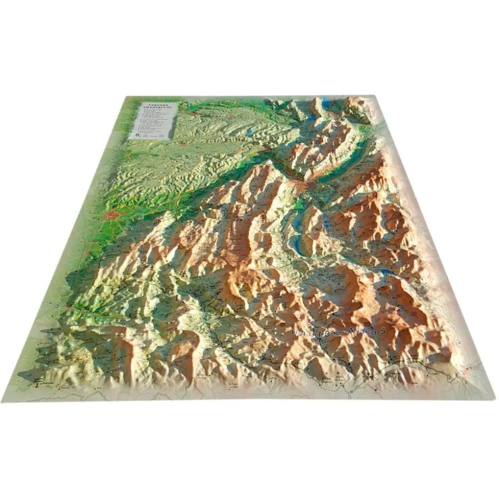 Carte 3D 3DMAP Vercors-Chartreuse