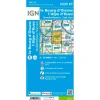 Carte IGN 3335ET le Bourg d'Oisans, l'Alpe d'Huez, Grandes Rousses, Sept Laux