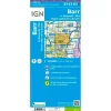 Carte IGN 3717ETR Barr, le Hohwald, Villé, Haute Vallée de la Bruche - Résistante