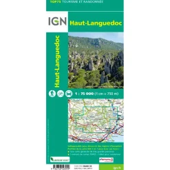 Carte IGN Haut-Languedoc