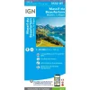 Carte IGN 3532OTR Massif du Beaufortain, Moûtiers, la Plagne - Résistante