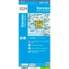 Carte IGN 0921OTR Vannes, Golfe du Morbihan - Résistante