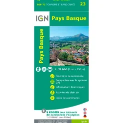 Carte IGN Pays Basque