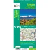 Carte IGN Pyrénées Catalanes Font-Romeu Massif du Canigou